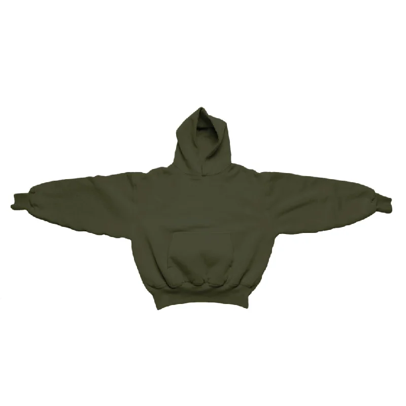 1800 GSM 'Burnt Olive' Hoodie with CRDLCK™