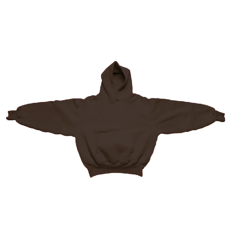 900 GSM 'Dark Chocolate' Hoodie with CRDLCK™