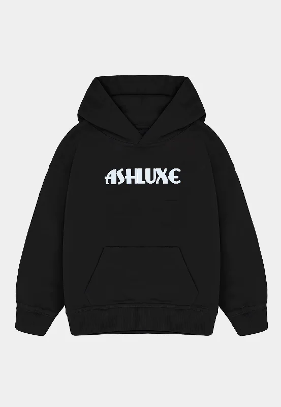 Ashluxe Neo Logo Hoodie Black