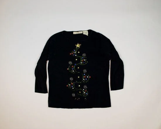 Avant Garde Tree-Small Christmas Sweater