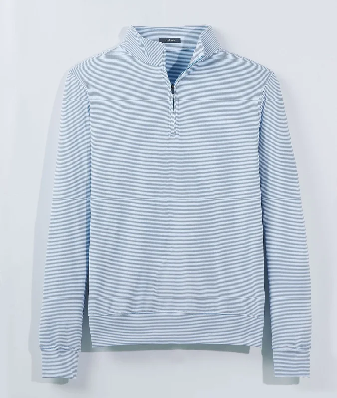 Carter Stripe Quarter-Zip Pullover