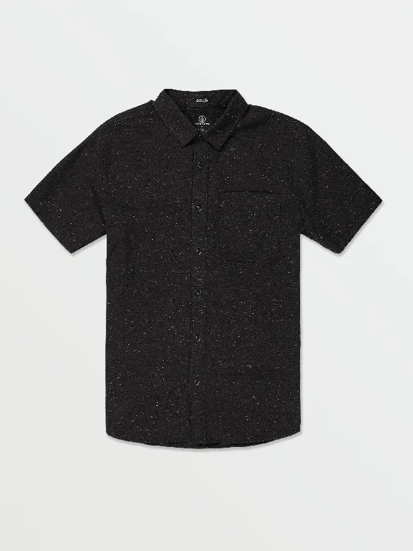 Date Knight Short Sleeve Shirt - Black