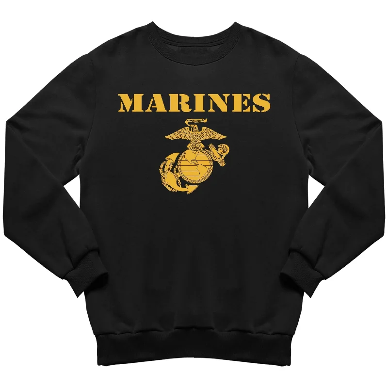 Gold Vintage Marines Sweatshirt