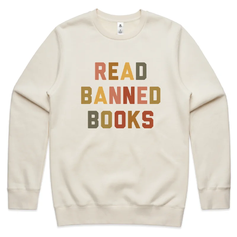 Read Banned Books Sweatshirt (ecru)