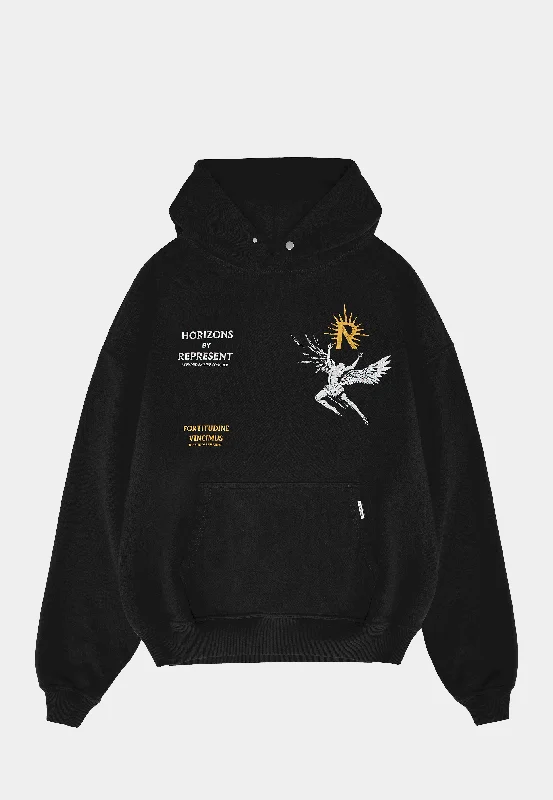 Represent Icarus Hoodie 0 Jet Black