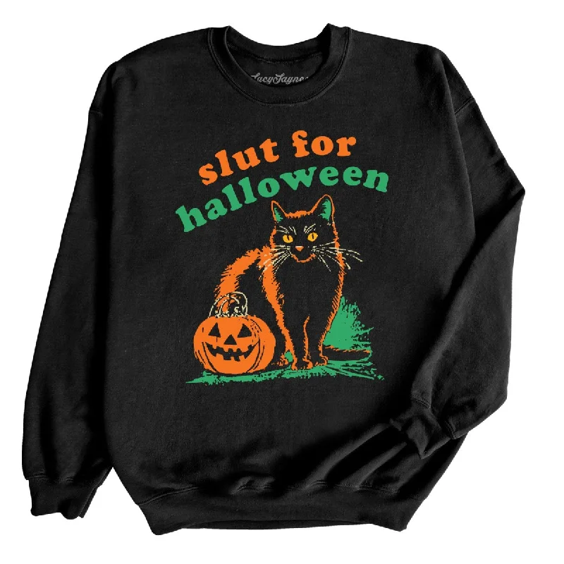 Slut For Halloween Sweatshirt