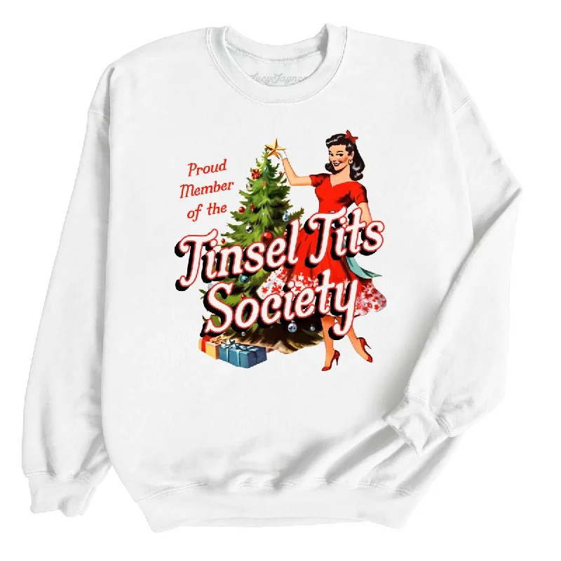 Tinsel Tits Society Sweatshirt