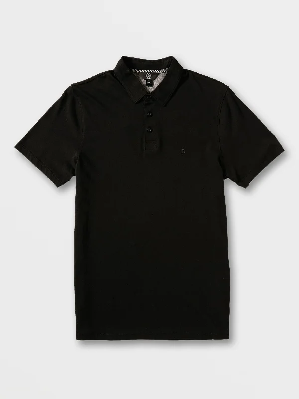 Wowzer Polo Short Sleeve Shirt - Black