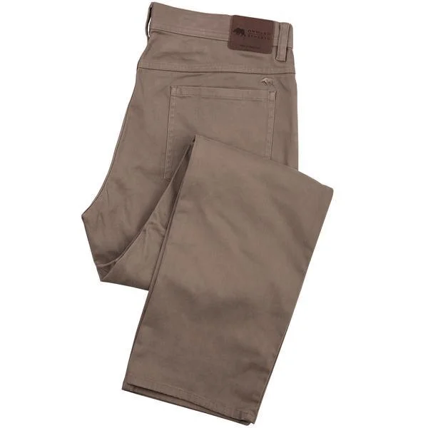 Flex Five Pocket Stretch Pant Walnut