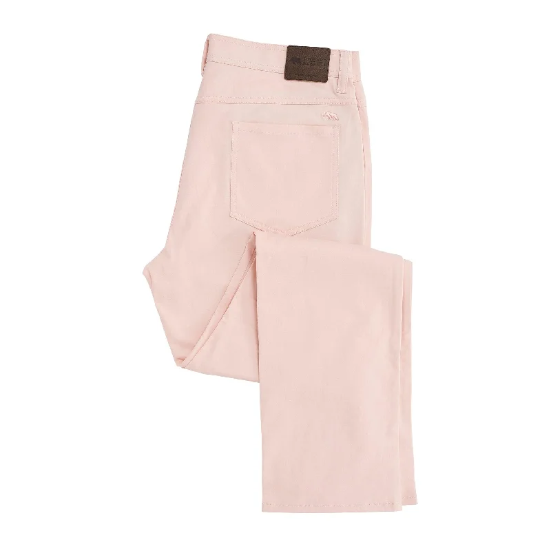 Flex Five Pocket Stretch Pant- Cabana Pink