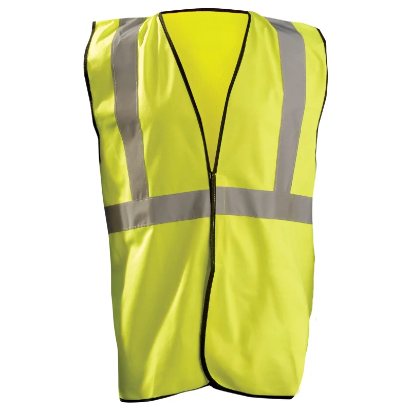 OccuNomix High Visibility Value Solid Safety Vest - Yellow / Orange - Type R Class 2 -  ECO-G