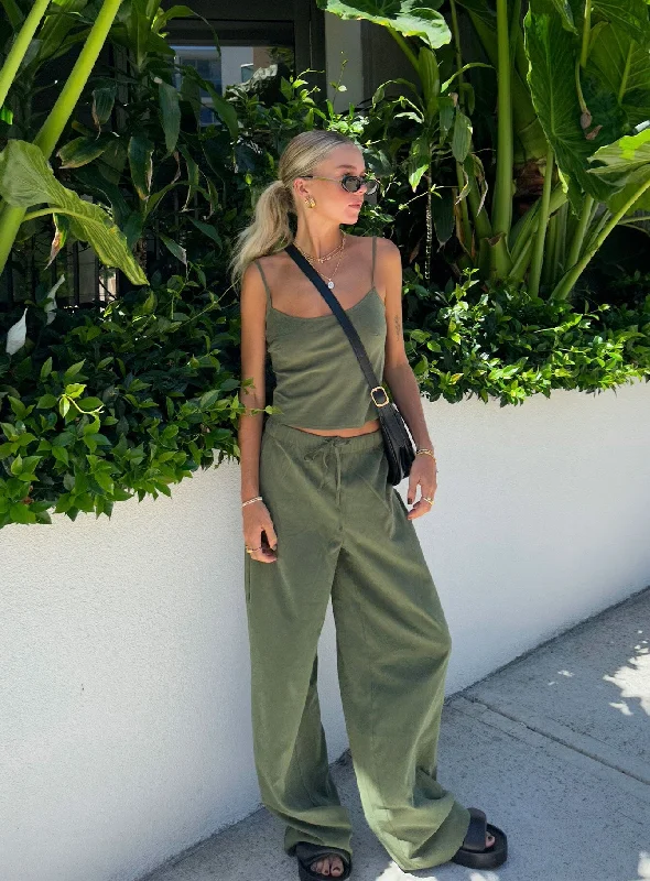 Paigey Set Khaki