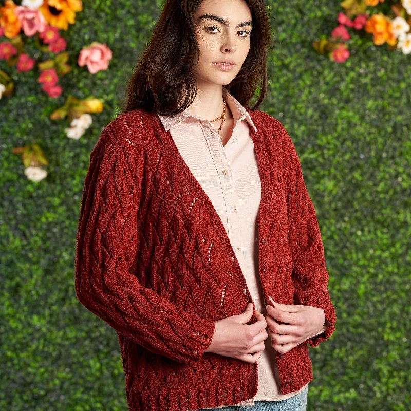 Free Lacy Short Cardigan Pattern