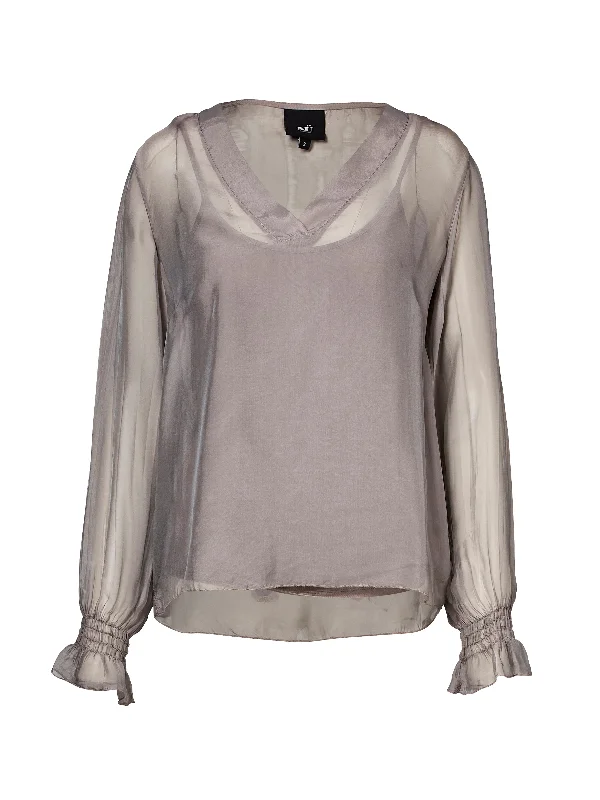 VANINA blouse - Grey