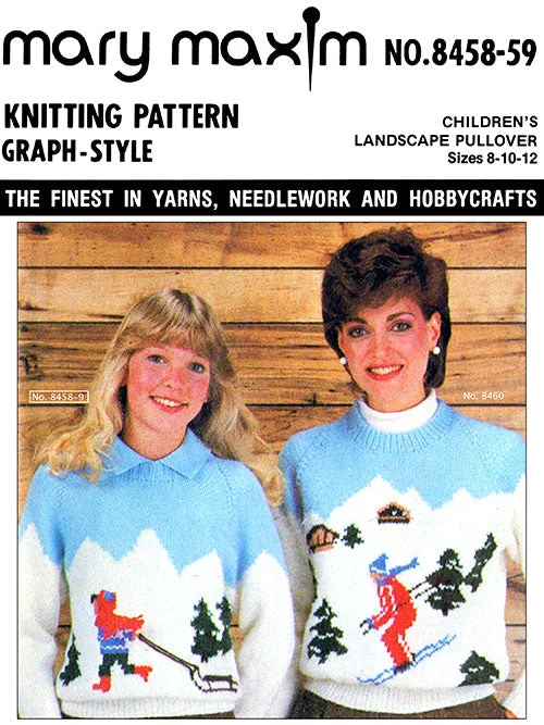 Children's Landscape Pullover Pattern