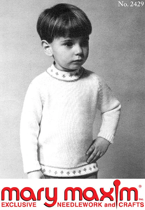 Children's Pullover Pattern