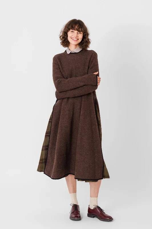 Double Slit Dress, Wool