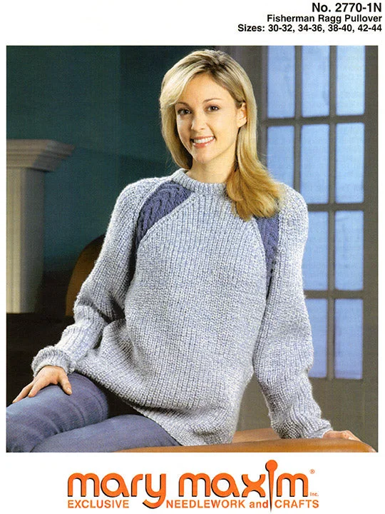 Fisherman Ragg Pullover Pattern