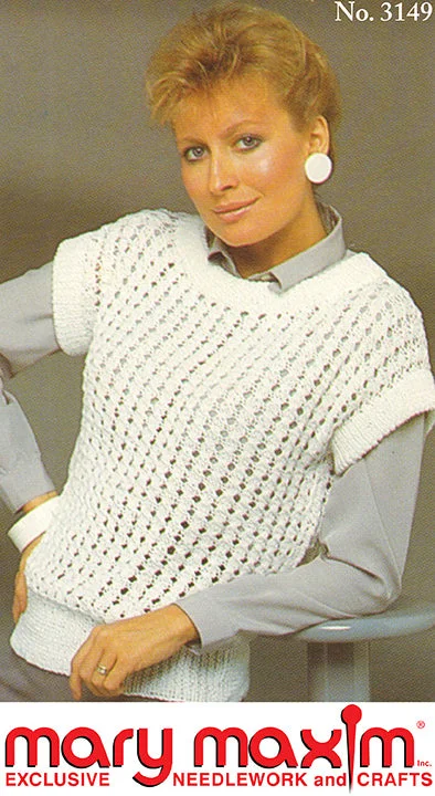 Knitted Pullover Pattern