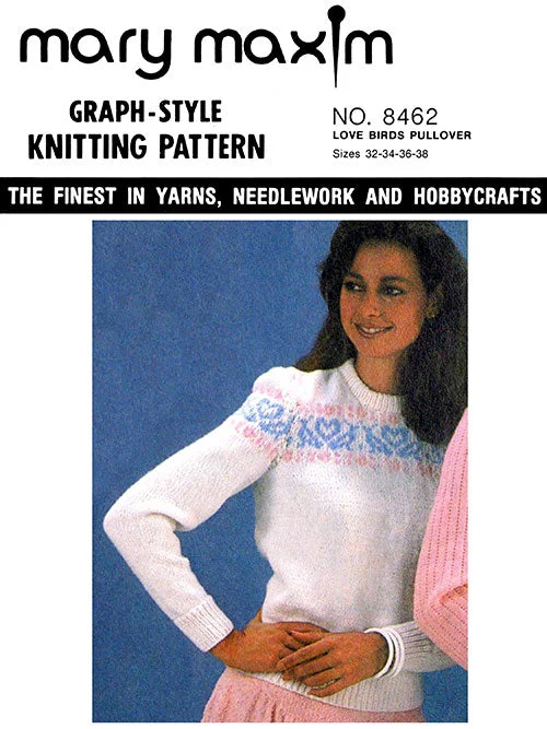 Love Birds Pullover Pattern