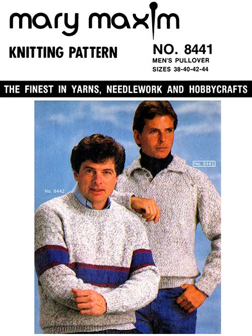 Men's Pullover Pattern