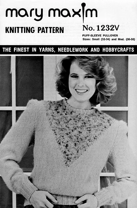 Puff-Sleeve Pullover Pattern