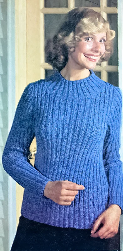 Ribbed Pullover Pattern