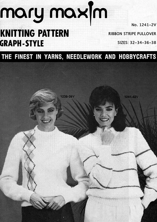 Ribbon Stripe Pullover Pattern