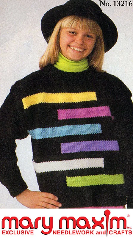 Striped Pullover Pattern