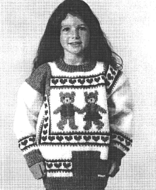 Sweetheart Bears Pullover Pattern