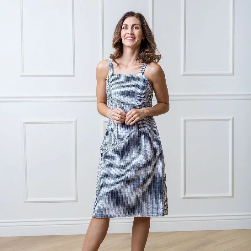 Organic Seersucker Sheath Dress