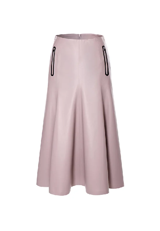 Leia Vegan Leather Skirt