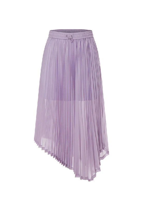 Ace Mid-Calf Pleated Skirt